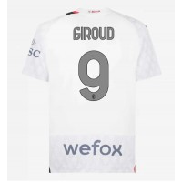 Pánský Fotbalový dres AC Milan Olivier Giroud #9 2023-24 Venkovní Krátký Rukáv